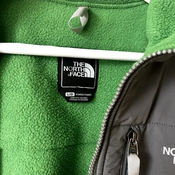 The North Face Denali Fleece Jacket Size Womens L Green Polartec Vintage Y2K - Picture 6 of 8